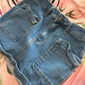 Denim Blue Women's Skirt